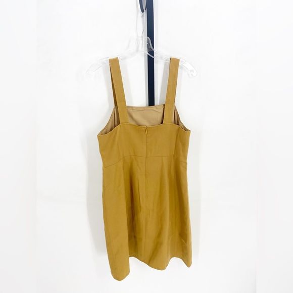 J Crew NWT Square Neck Dress in Gramercy Twill sz10 - Picture 7 of 8